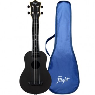 FLIGHT TUS-35E ELECTRO-ACOUSTIC BLACK TRAVEL ЭЛЕКТРОАКУСТИЧЕСКАЯ