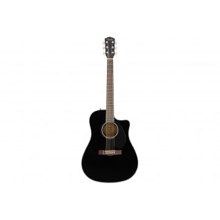 FENDER CD-60SCE BLACK WN