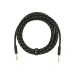 FENDER CABLE DELUXE SERIES 15' BLACK TWEED