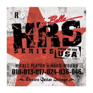 Струни для електрогітари La Bella HRS-R Nickel-Plated Round Wound – Regular 10-46