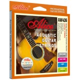 Струны для акустической гитары Alice AW436-L легкое натяжение