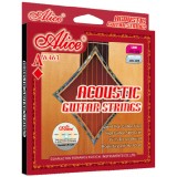 Струны для акустической гитары Alice AW463-L легкое натяжение