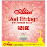 Струни для акустичної гітари Alice A206C-L легкое натяжение