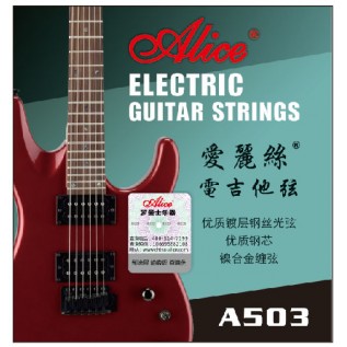 Струны для электрогитары Alice A503-SL супер легкое натяжение