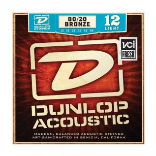 DUNLOP DAB1254 80/20 BRONZE LIGHT (12-54)