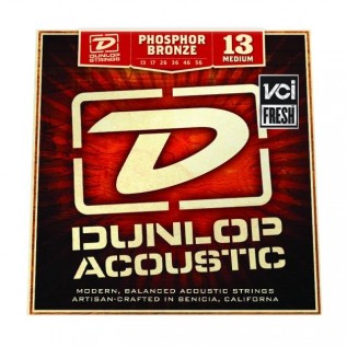 DUNLOP DAP1356 PHOSPHOR BRONZE MEDIUM (13-56)