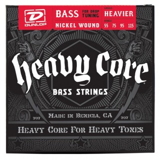 DUNLOP DBHCN55115 HEAVY CORE BASS HEAVIER 55-115