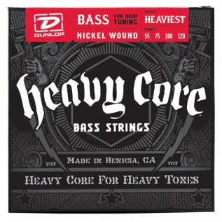 DUNLOP DBHCN55120 HEAVY CORE BASS HEAVIEST 55-120