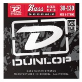 DUNLOP DBN30130 NICKEL PLATED STEEL MEDIUM 6 STRING (30-130)