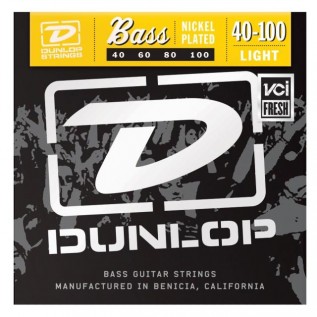 DUNLOP DBN40100 NICKEL PLATED STEEL LIGHT 40-100