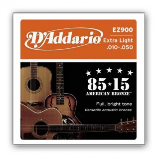 D`ADDARIO EZ900 BRONZE EXTRA LIGHT 10-50