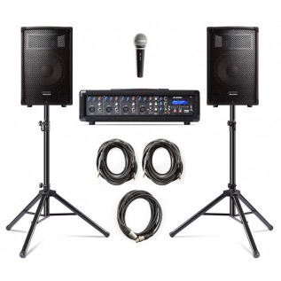 ALESIS PA SYSTEM IN A BOX BUNDLE