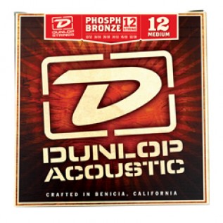 DUNLOP DAP1252J PHOSPHOR BRONZE MEDIUM-12 (12-52)