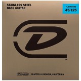 DUNLOP DBFS45125 STAINLESS STEEL FLATWOUND BASS 45-125