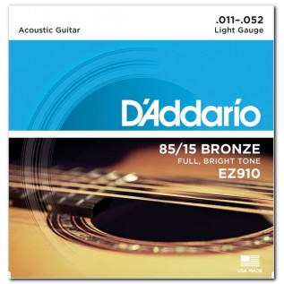 D`ADDARIO EZ910 BRONZE LIGHT 11-52