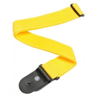 PLANET WAVES PWS110 Polypropylene Guitar Strap, Yellow