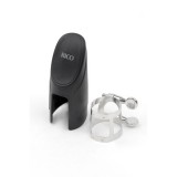 RICO RSS1N Rico Ligature & Cap - Soprano Sax Nickel Plated