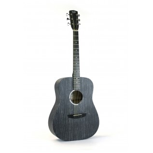 Акустичyf гітара  Eclipse Black Silver