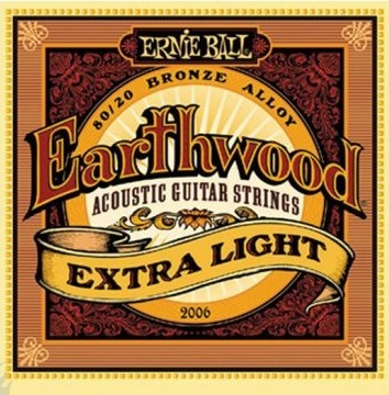 Струни для акустичної гітари Ernie Ball